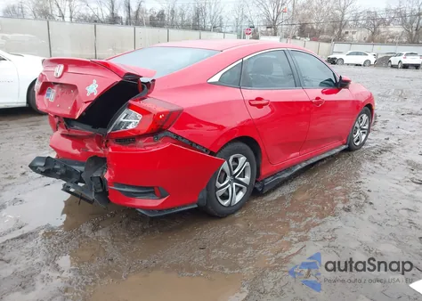 2017 Honda Civic Lx from USA, damaged, VIN 2HGFC2F65HH519790